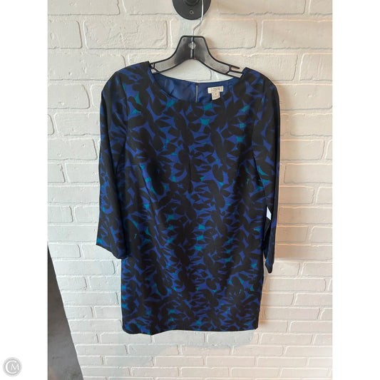 Dress Casual Short By J. Crew In Black & Blue, Size: Xs