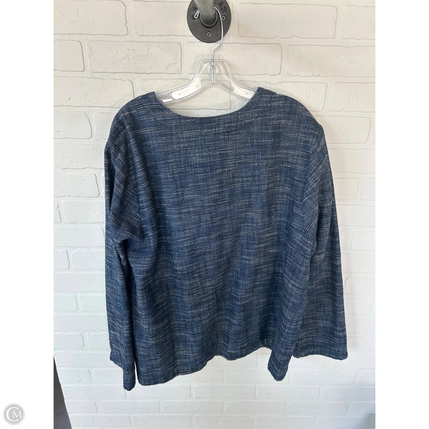 Blazer By Pure Jill In Blue, Size: 2x