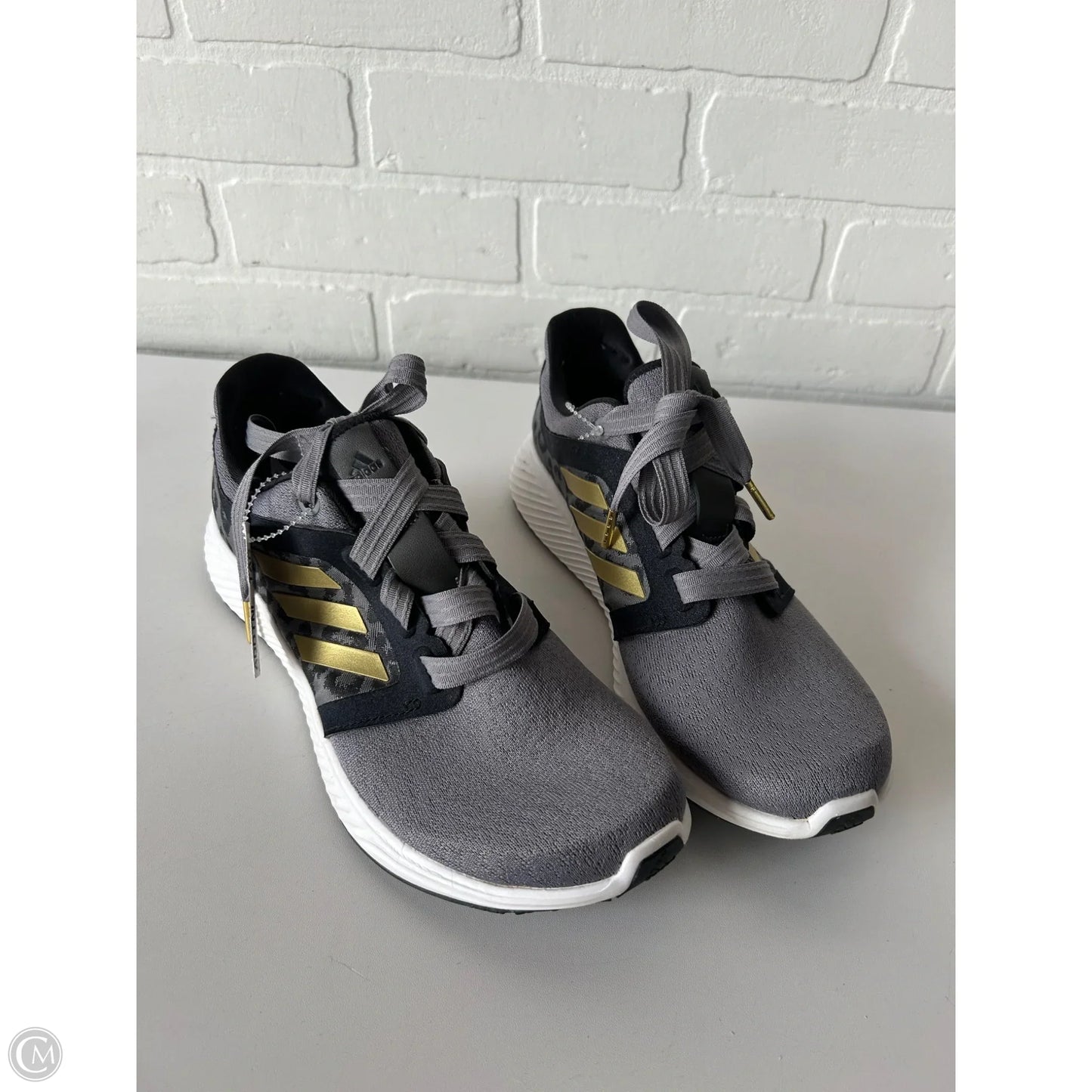 Shoes Athletic By Adidas In Grey, Size: 8.5