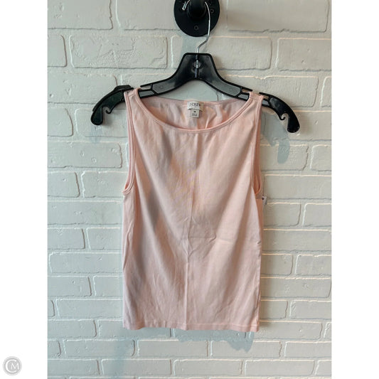Top Sleeveless Basic By J. Crew In Pink, Size: M