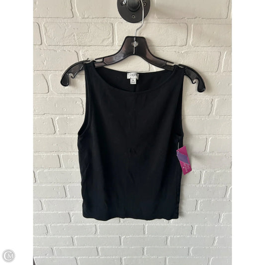 Top Sleeveless Basic By J. Crew In Black, Size: M