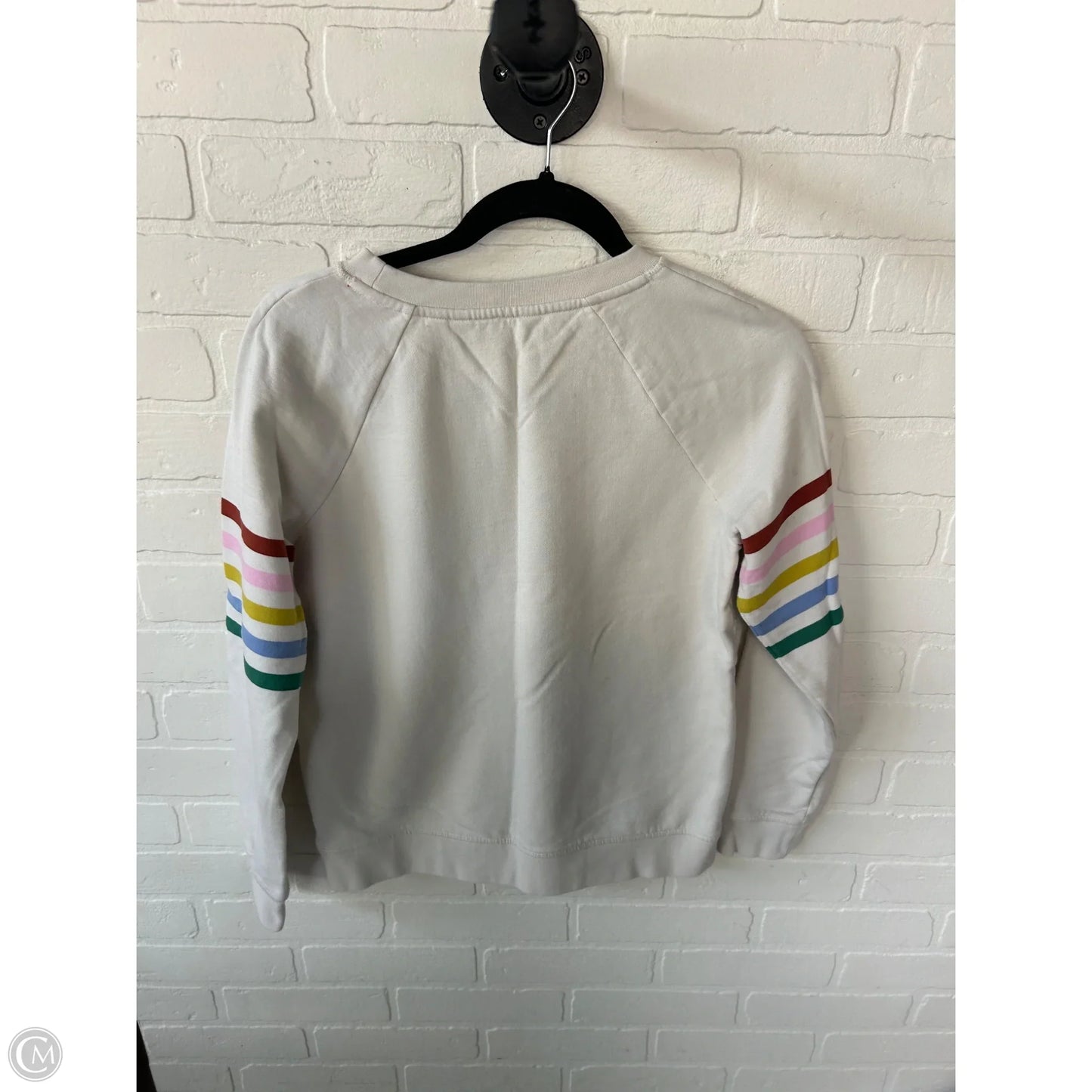 Sweatshirt Crewneck By Boden In Cream, Size: S