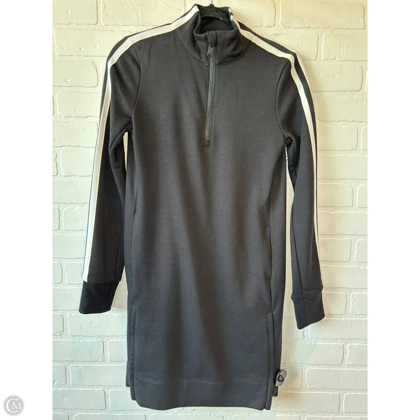 Athletic Dress By Athleta In Black, Size: Xxs