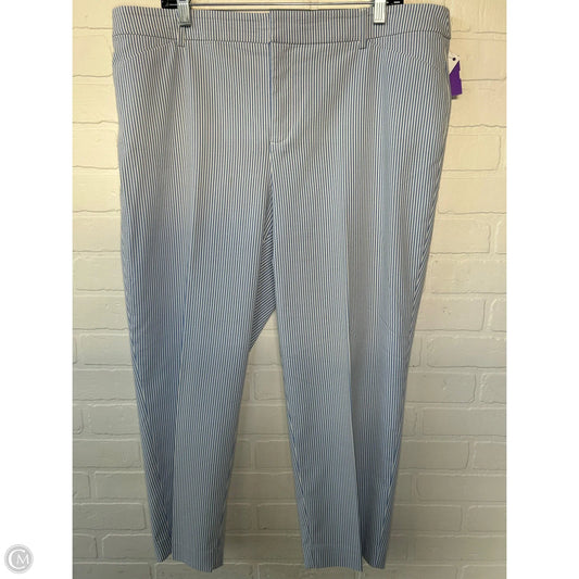 Pants Other By Charter Club In Blue & White, Size: 16