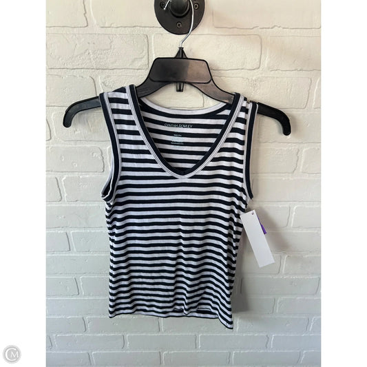 Tank Top By Cynthia Rowley In Blue & White, Size: Xs