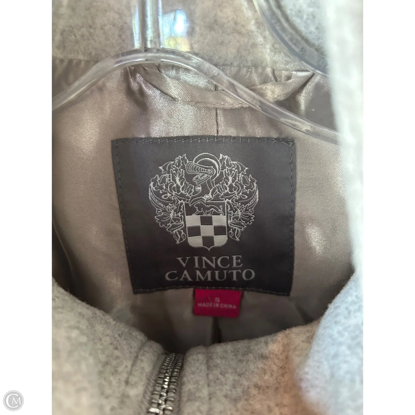 Coat Other By Vince Camuto In Grey, Size: S
