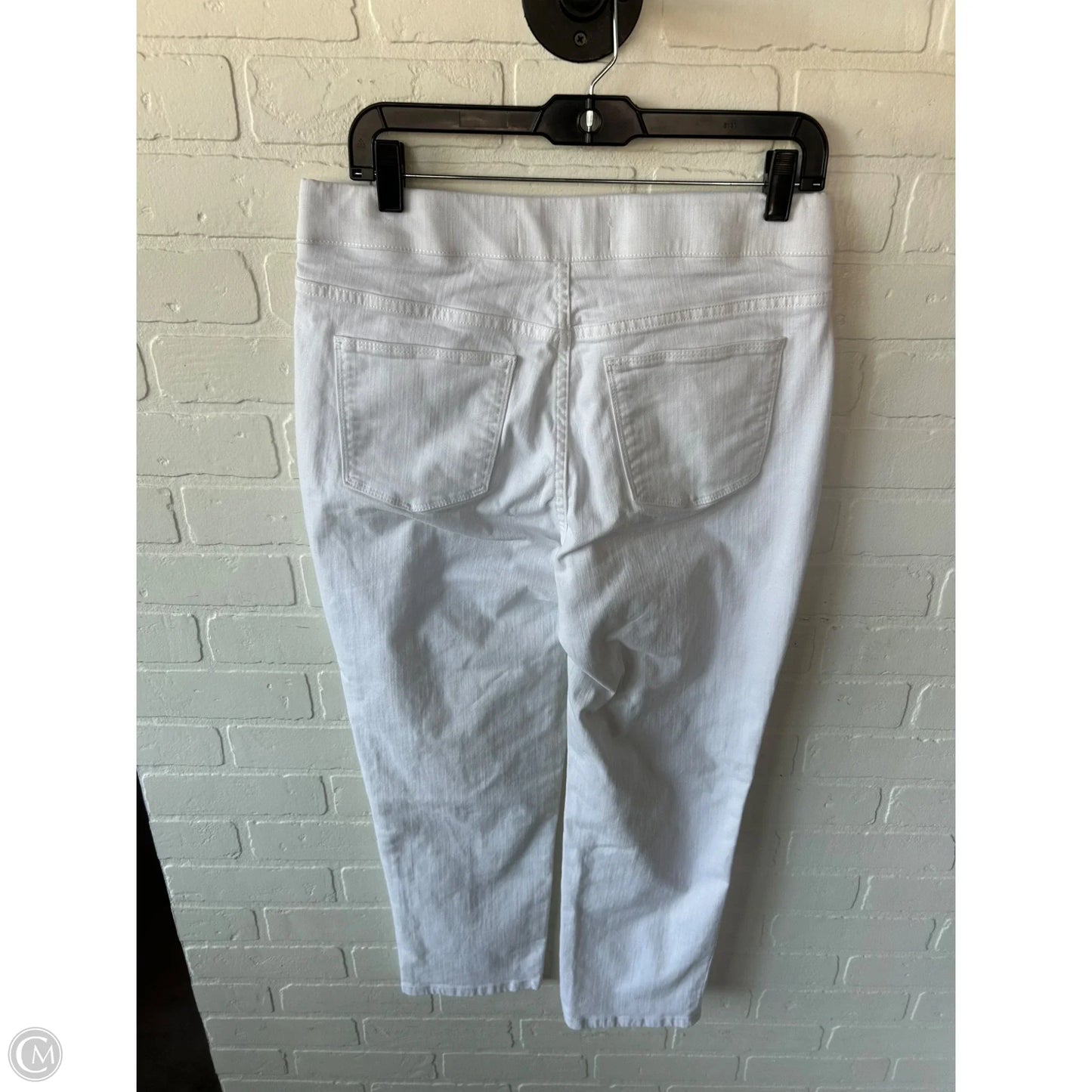Jeans Jeggings By Soft Surroundings In White Denim, Size: 8