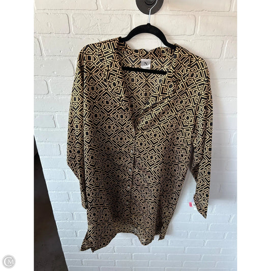 Nightshirt By Natori In Black & Gold, Size: L