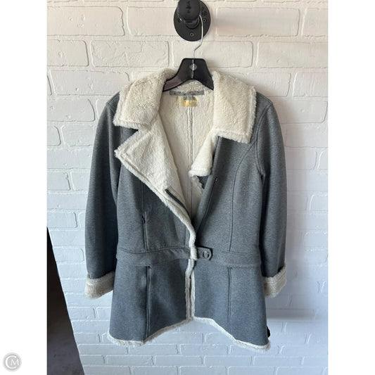 Jacket Fleece By Athleta In Grey, Size: M