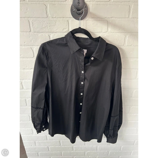 Top Long Sleeve By Chicos In Black, Size: Xl