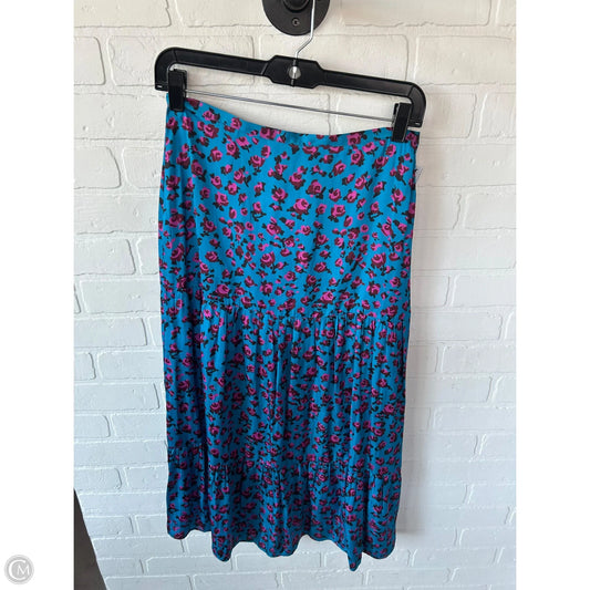 Skirt Maxi By Paige In Blue, Size: 4