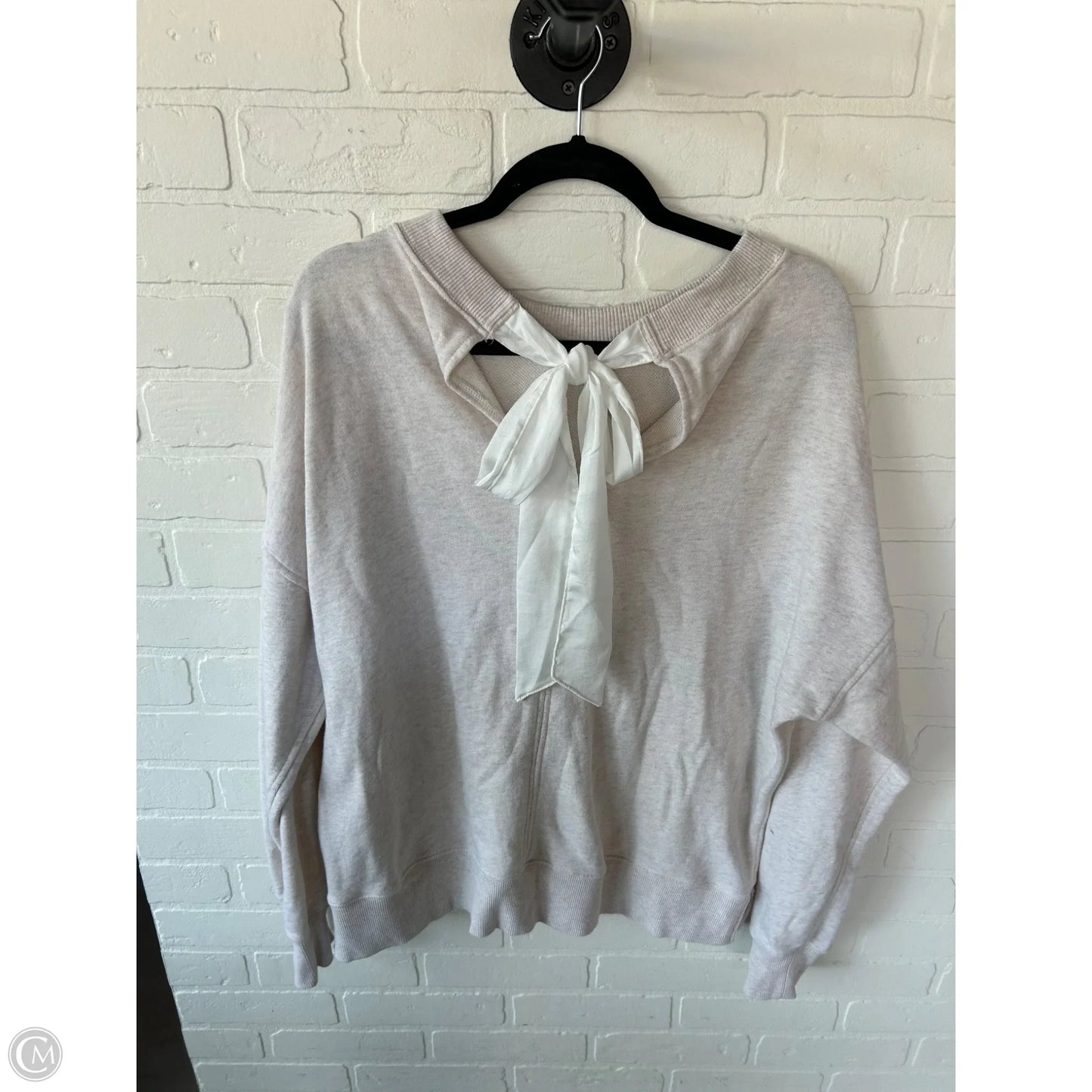 Sweatshirt Crewneck By Aerie In Beige, Size: Xs