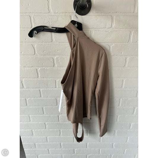 Bodysuit By Abercrombie And Fitch In Tan, Size: Xs
