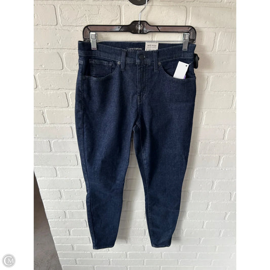 Jeans Skinny By Lucky Brand In Blue Denim, Size: 8