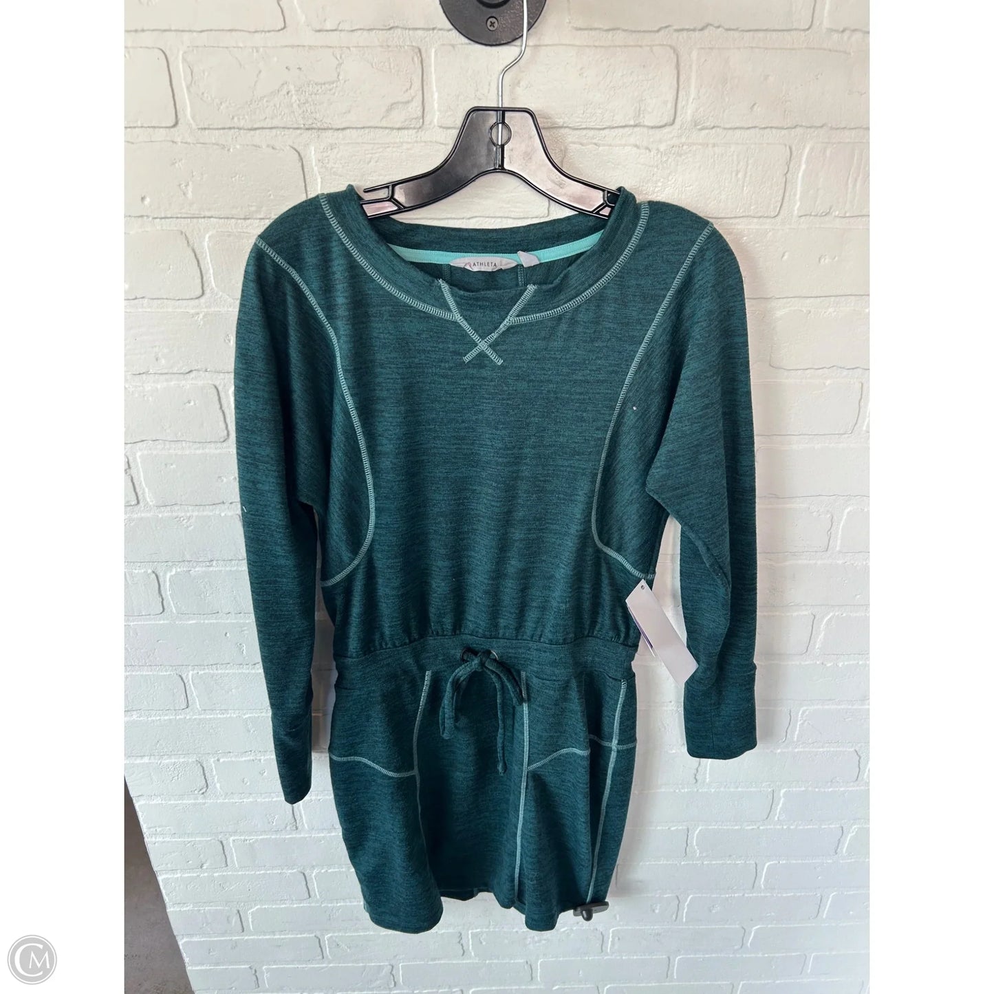 Athletic Dress By Athleta In Green, Size: Xxs