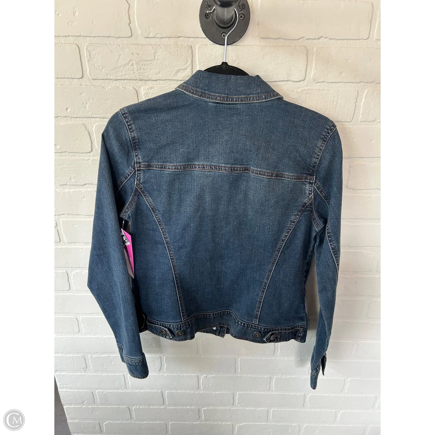 Jacket Denim By Style And Company In Blue Denim, Size: S