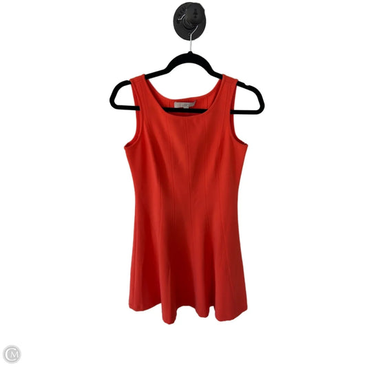Dress Casual Short By Loft In Orange, Size: Xs