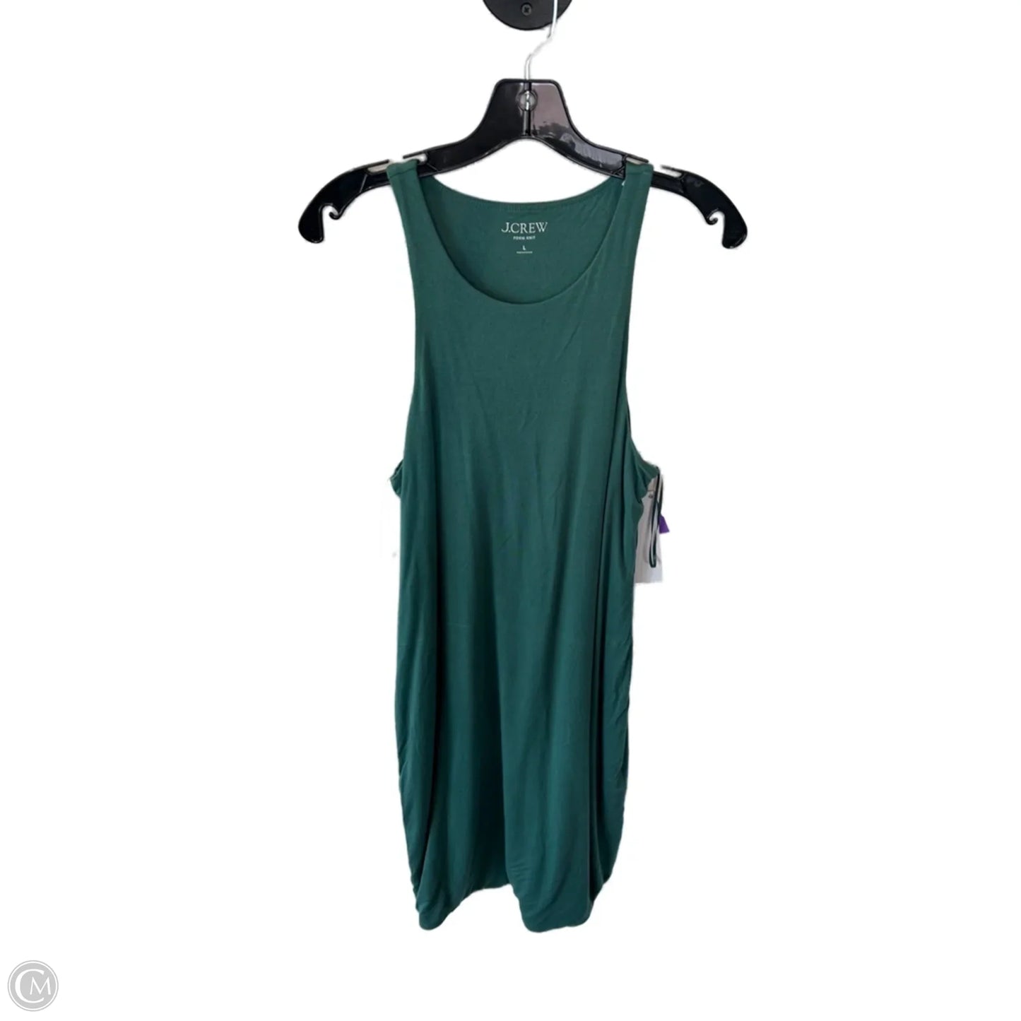 Dress Casual Midi By J. Crew In Green, Size: L