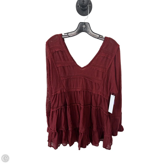 Dress Casual Short By Free People In Red, Size: L