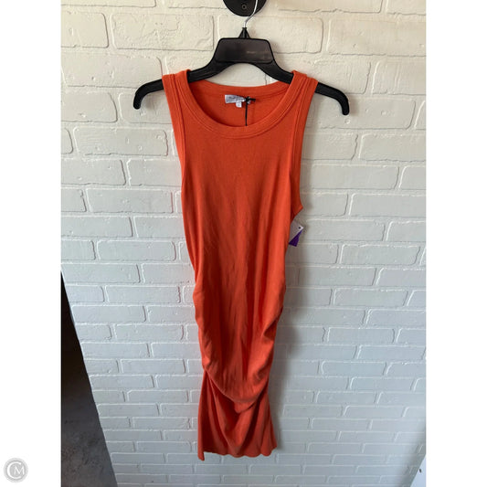 Dress Casual Midi By Michael Stars In Orange, Size: L
