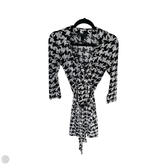 Dress Casual Short By Inc In Black & White, Size: S