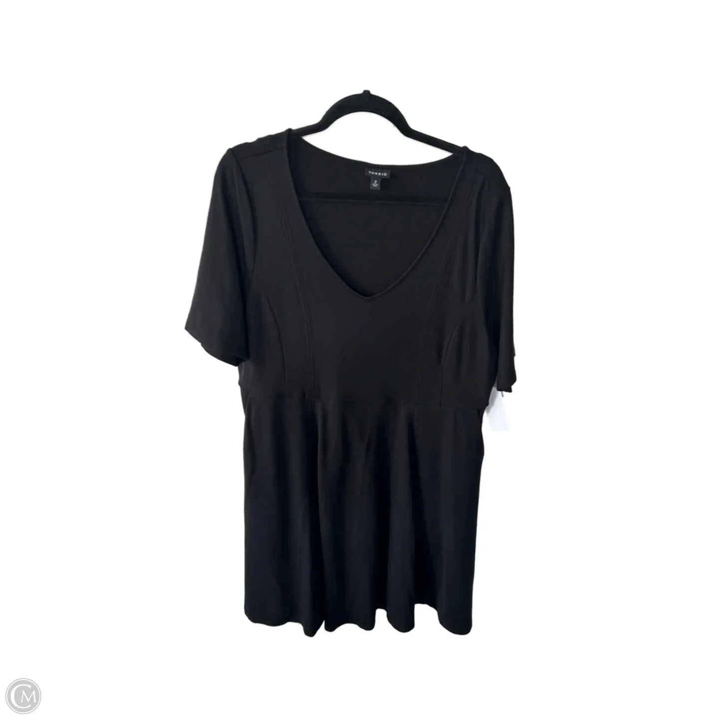 Dress Casual Short By Torrid In Black, Size: 2x