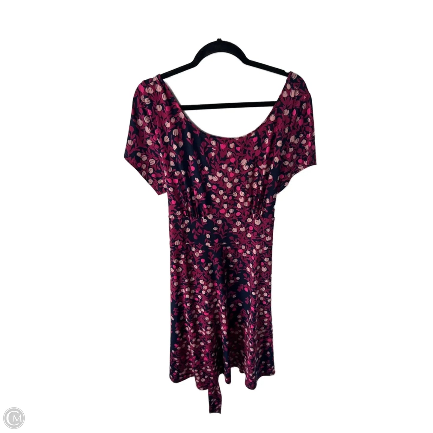 Dress Casual Midi By Leota In Blue & Pink, Size: 2x