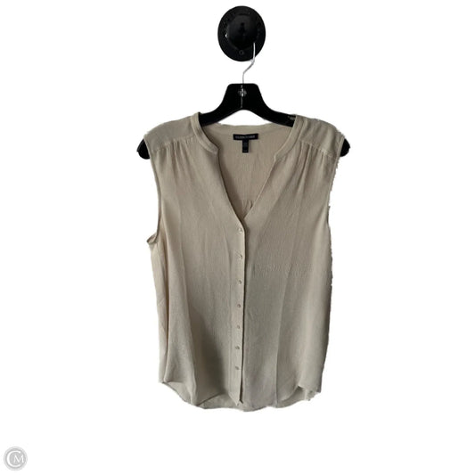 Top Sleeveless By Eileen Fisher In Tan, Size: M