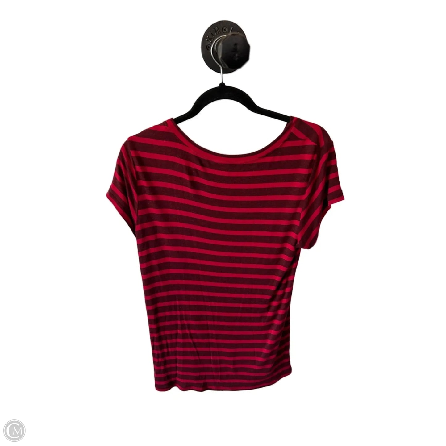 Top Short Sleeve By Cabi In Red, Size: S