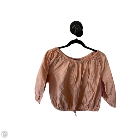 Top 3/4 Sleeve By Sundry In Peach, Size: S