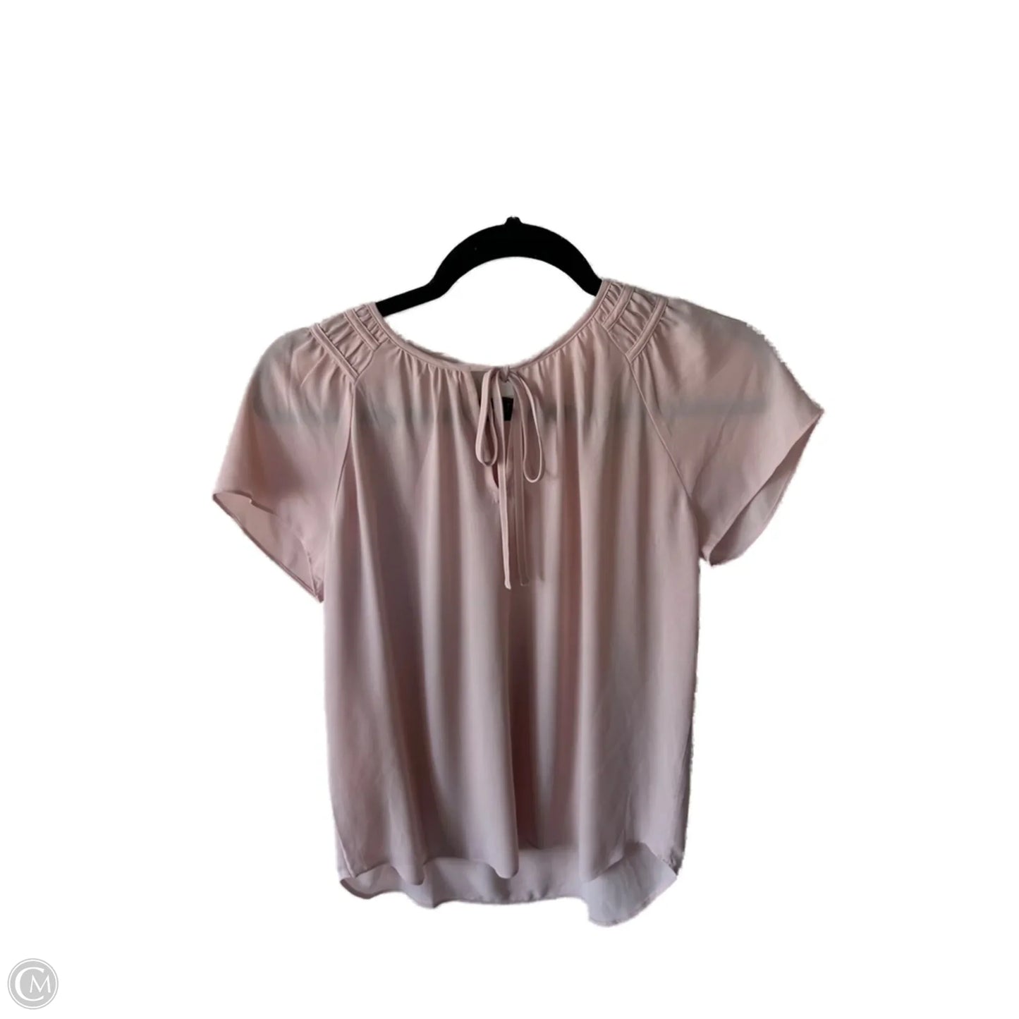 Top Short Sleeve By Ann Taylor In Pink, Size: Xs