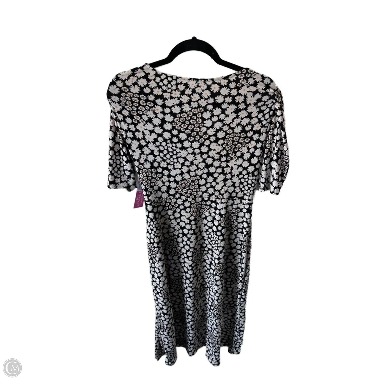 Dress Casual Midi By Lush In Black & Cream, Size: Xl