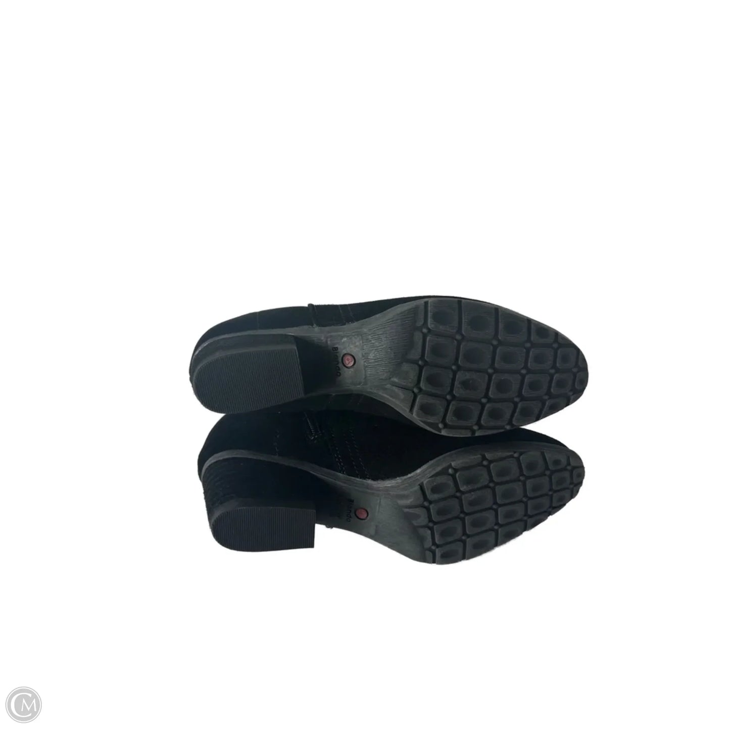 Boots Ankle Heels By Blondo In Black, Size: 7