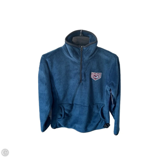 Jacket Fleece By Nhl In Blue, Size: S