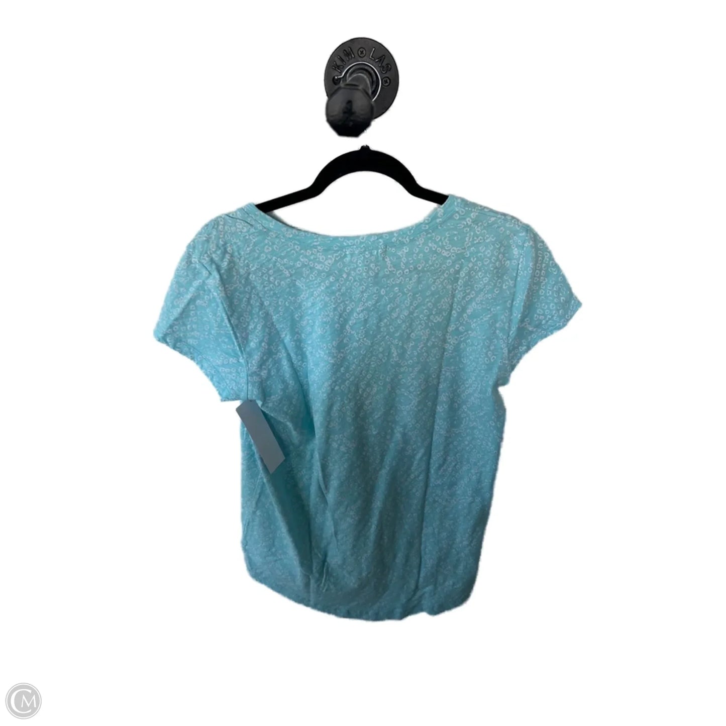 Top Short Sleeve Basic By Habitat In Blue, Size: S