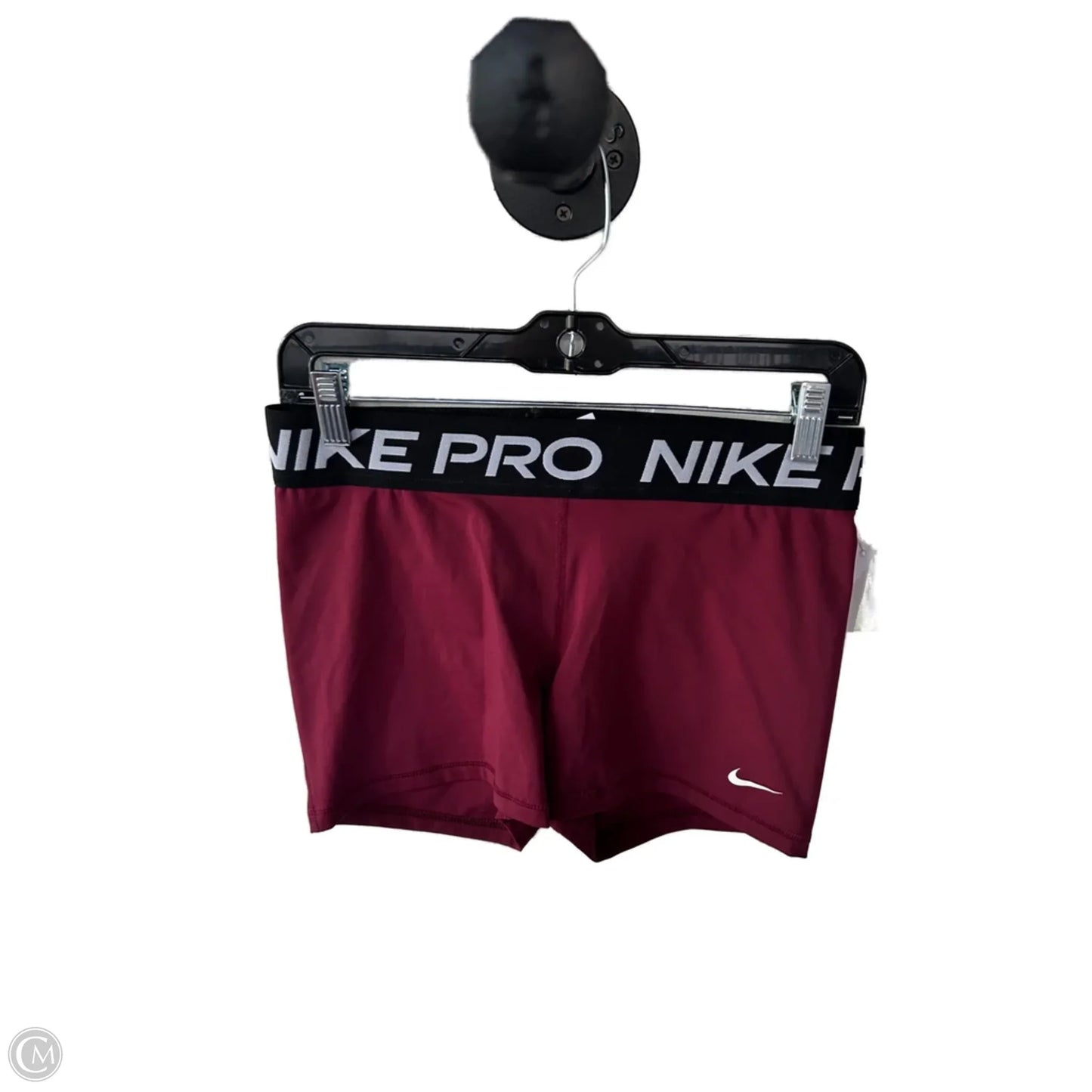 Athletic Shorts By Nike Apparel In Maroon, Size: 12