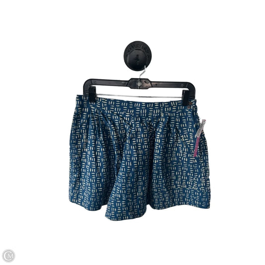 Shorts By Cmc In Blue & Cream, Size: 12