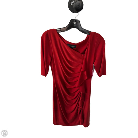 Dress Work By Connected Apparel In Orange, Size: S