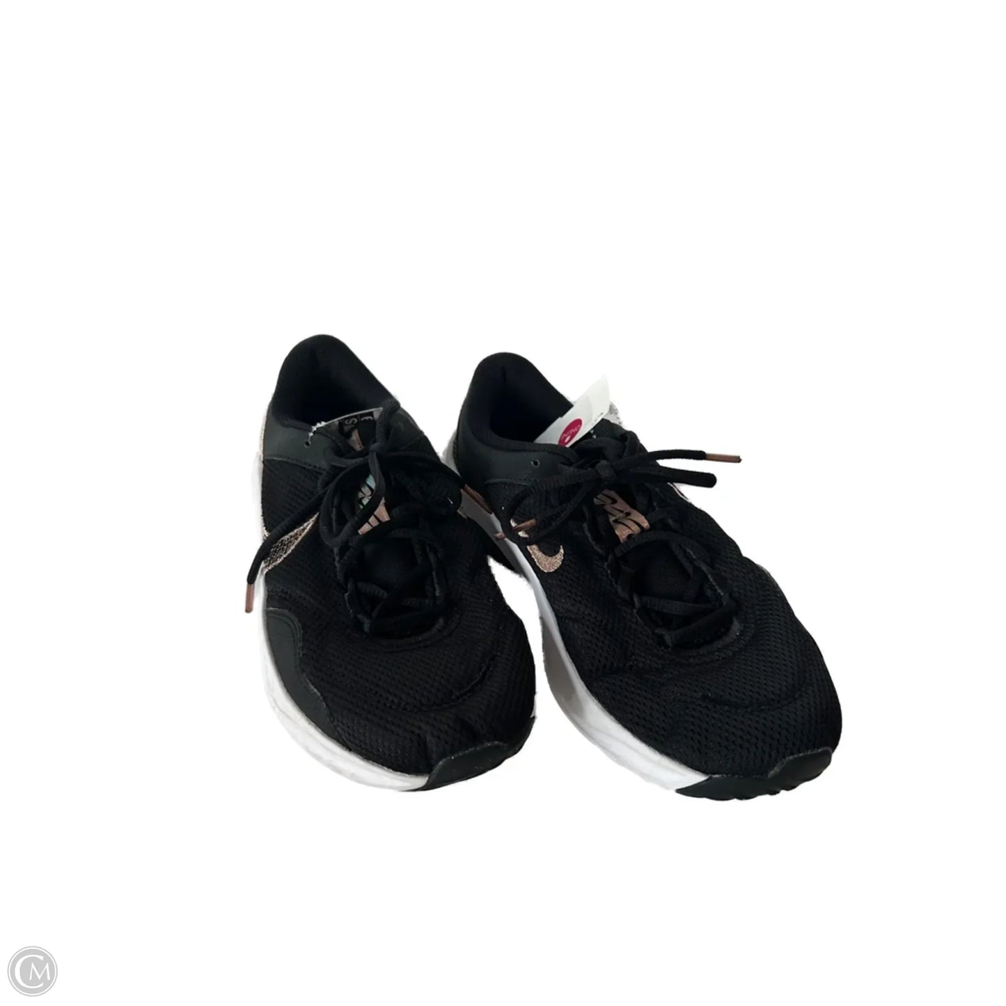 Shoes Athletic By Nike In Black & Gold, Size: 8.5