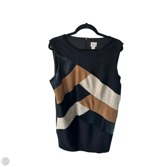 Dress Work By Chicos In Black & Brown, Size: Xl