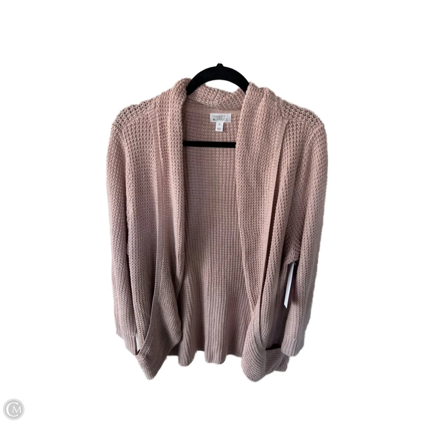 Sweater Cardigan By Market & Spruce In Pink, Size: 2x