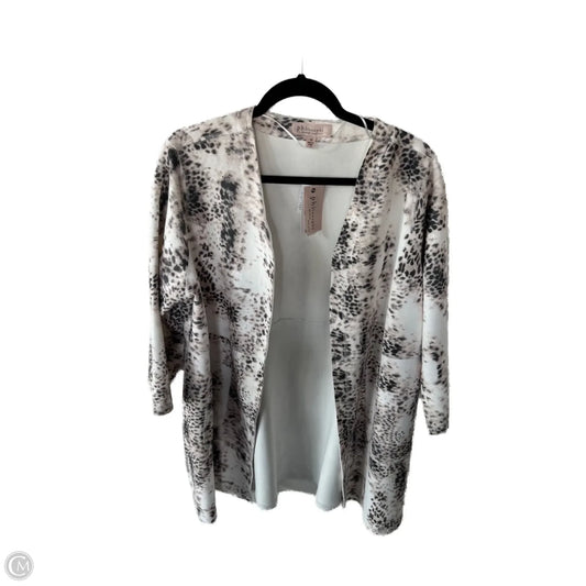 Cardigan By Philosophy In Black & White, Size: 1x