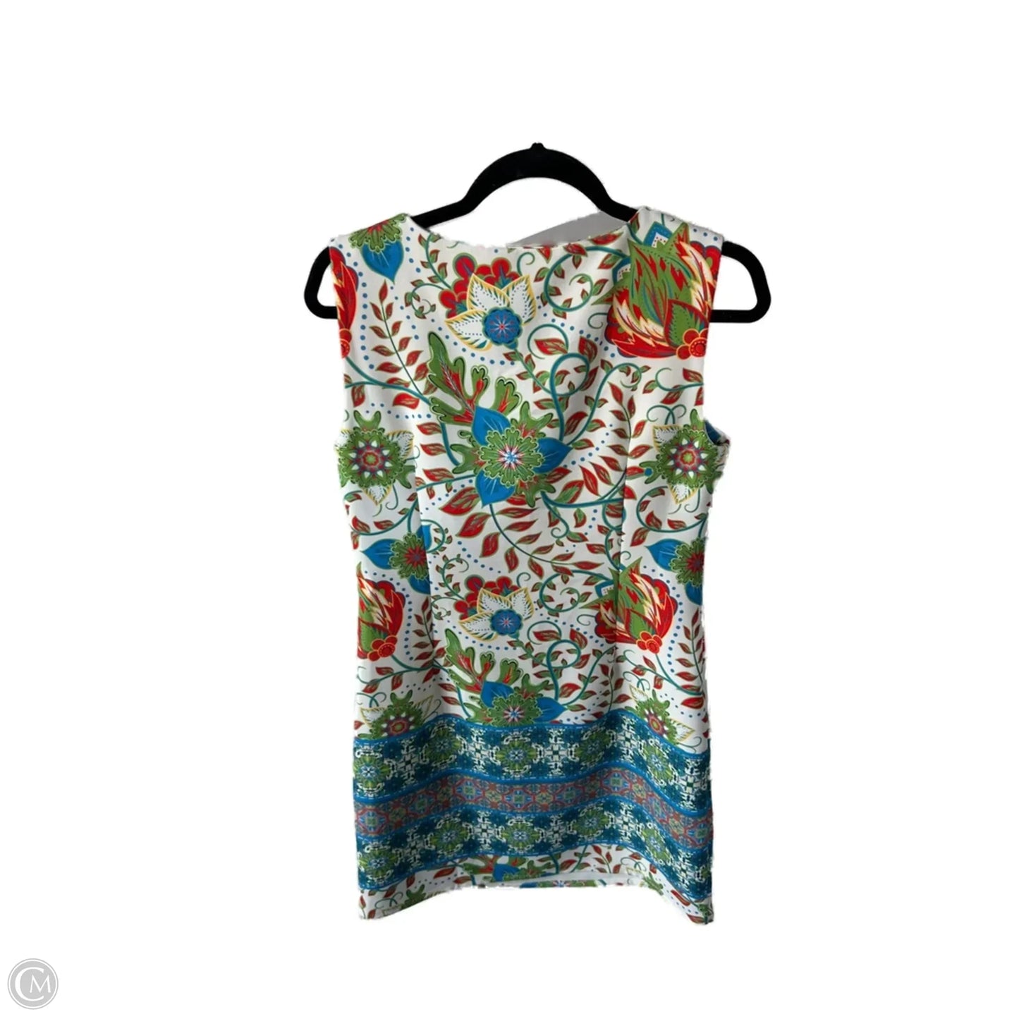 Dress Work By Papillion In Blue & Green, Size: S