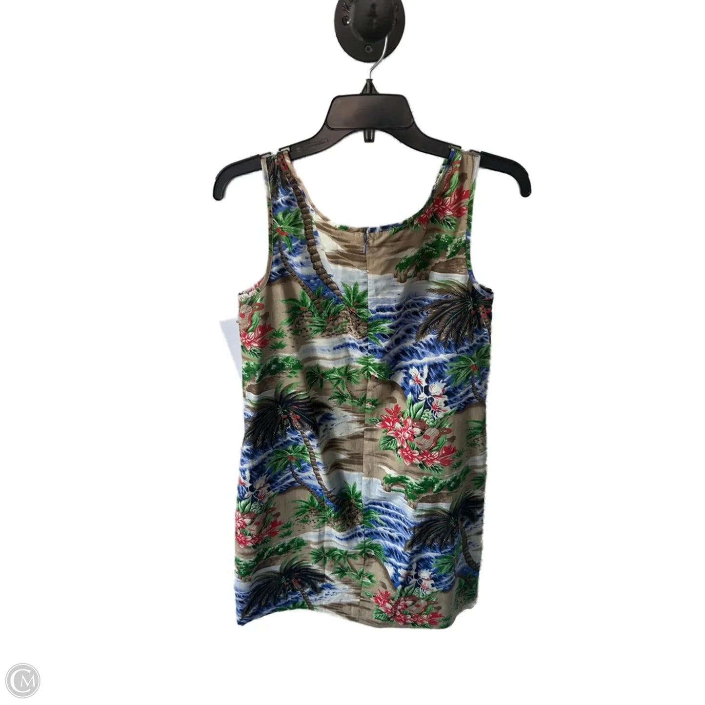 Dress Casual Short By Talbots In Blue & Tan, Size: S