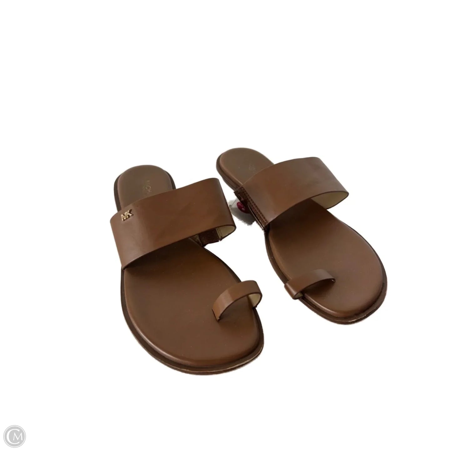 Sandals Flats By Michael By Michael Kors In Brown, Size: 8.5