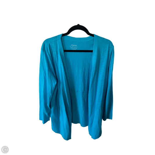 Cardigan By Chicos In Blue, Size: L