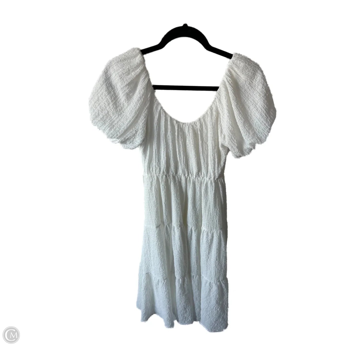 Dress Casual Midi By Astr The Label In White, Size: Xs