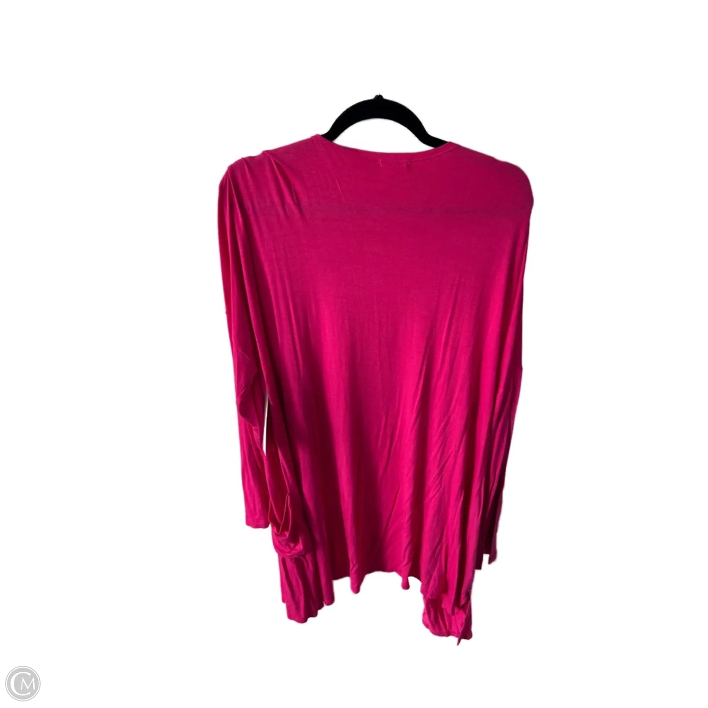 Cardigan By Clothes Mentor In Pink, Size: Xl