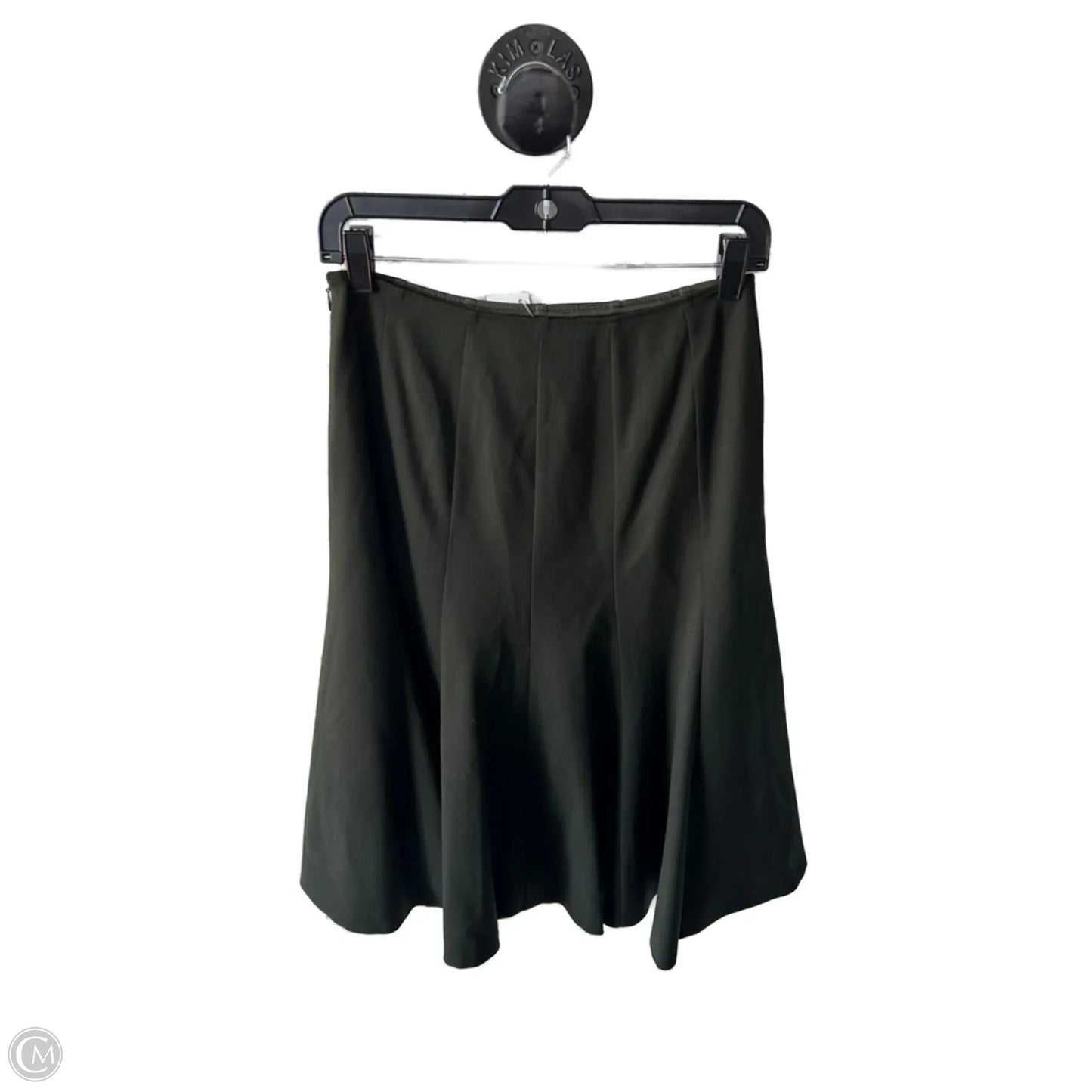 Skirt Designer By Lafayette 148 In Green, Size: 2