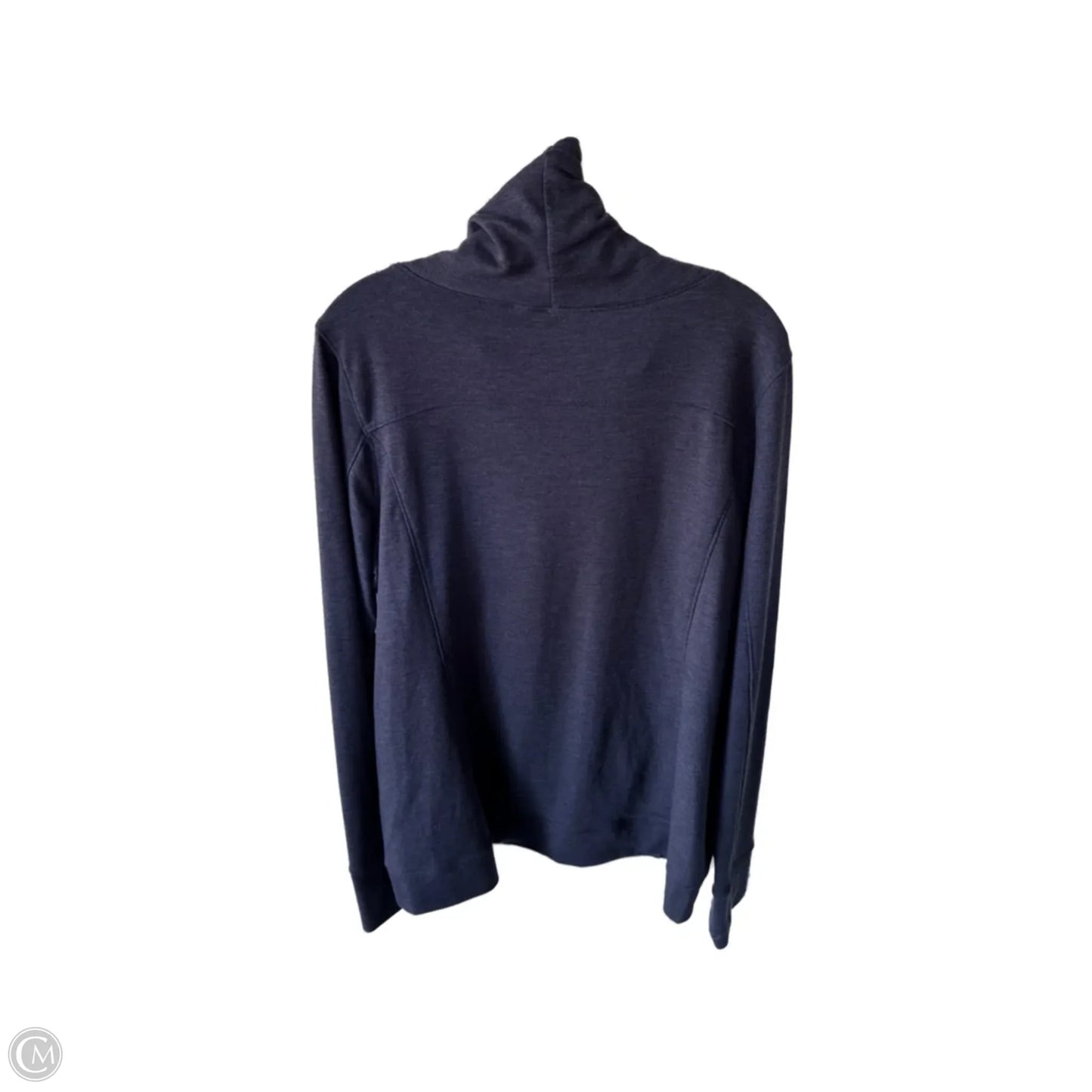 Athletic Sweatshirt Collar By Under Armour In Blue, Size: Xl